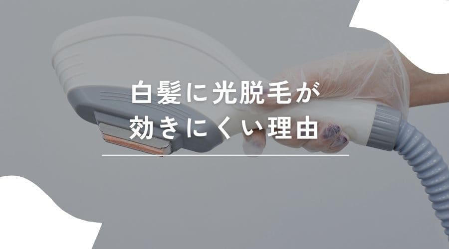 光がメラニンに反応する仕組みのイメージ